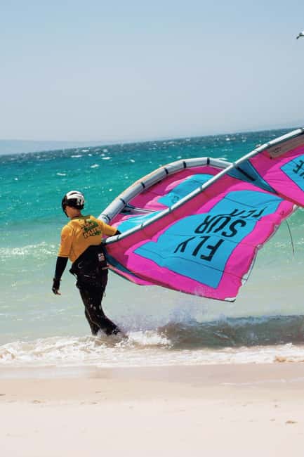 Tarifa: Private Kite lesson - Full Day of Learning with Professional Instructors
