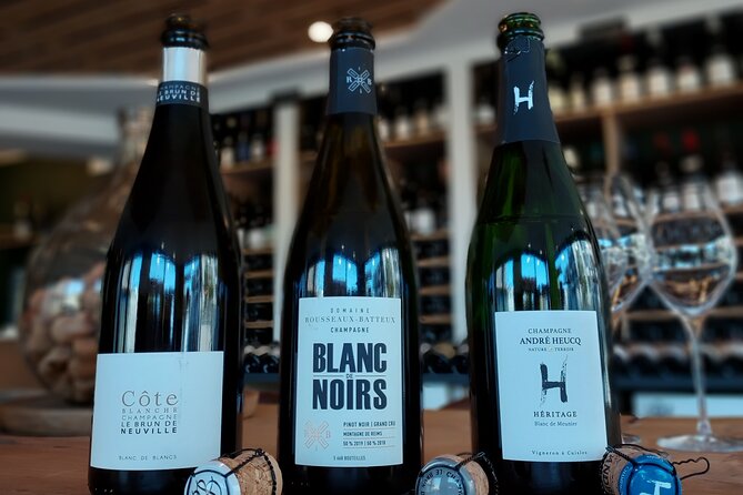 Tasting and discovery of the 3 Champagne grape varieties - Meeting Point and Accessibility