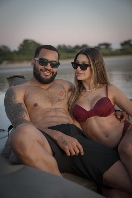 Tavira: Sunset - Departure from Taviras Nautical Club Pier