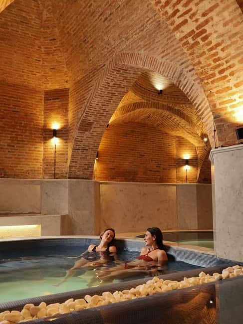 Tbilisi: Luxury Sulfur Bath Ritual with Pickup & Wine - Relaxing in Tbilisi’s Abanotubani District Hot Springs