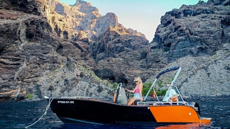 Tenerife: Discover Los Gigantes While Navigating a Boat - What the Boat Is Equipped With