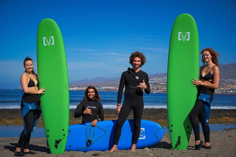 Tenerife / Playa de las Americas Surf lessons All levels - Starting Point at Parque Santiago II