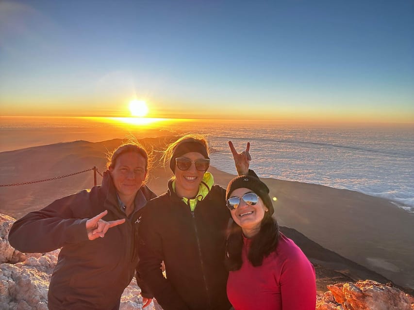 Tenerife: Teide Night Hike to Watch Sunrise and Shadow - Reaching the Summit — The Highest Point in Spain