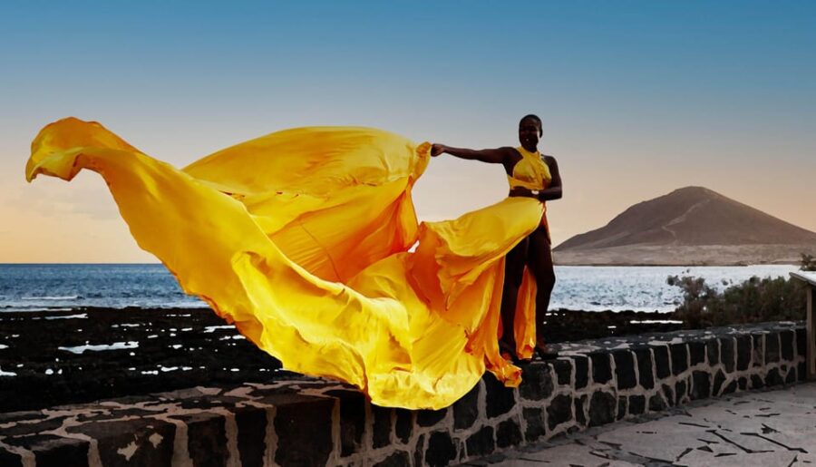 Tenerife: Your glamor photo shoot Flying Dresses by Sabine Jacob - The Photography Experience and Editing Options
