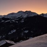 The best Sunset hike with Cheese Fondue - Starting Point and Scenic Location in Wengen