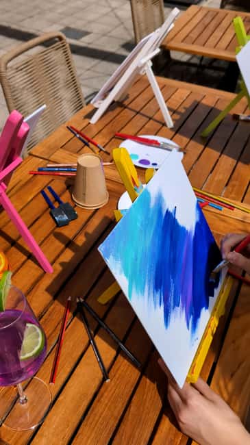 The DJNGL Heidelberg: Tapas & Paint Summer Special on our terrace - What’s Included in the 3.5-Hour Experience