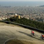 The hills around Barcelona by roadbike, private tour. Pick up/drop off included. - From the Old Town to the Base of Tibidabo