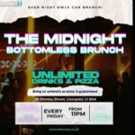 The Midnight Bottomless Brunch | Navy Bar 2.1 - The Unique Midnight Twist on a Brunch Experience