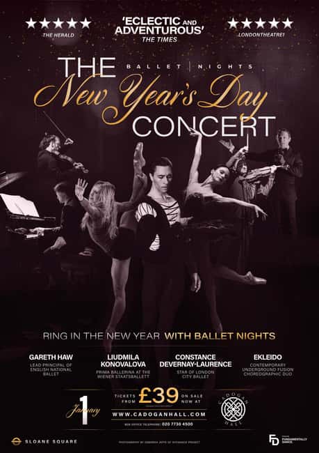 The New Years Day Ballet Concert Ticket | London - The Venue: Cadogan Hall in the Heart of London
