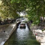 "The Old Paris" on the Canal Saint Martin : Port de l'Arsenal - Crossing the Two Swing Bridges – A Mechanical Marvel