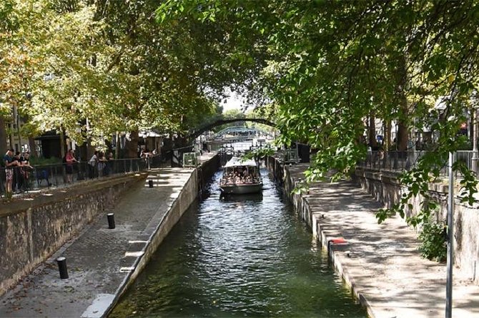 "The Old Paris" on the Canal Saint Martin : Port de l'Arsenal - Crossing the Two Swing Bridges – A Mechanical Marvel
