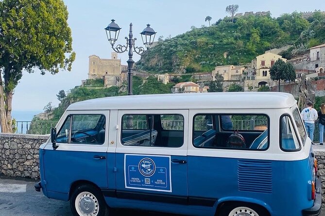 THE PADRINO TOUR - Savoca and Forza d'Agrò aboard the Vintage 80's Minibus - Journey Through Forza dAgròs Medieval Charm