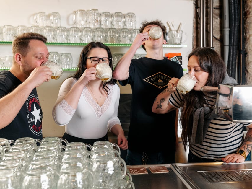 The School of Beer: Traditional Czech Art of Pouring Beer - What’s Included: Beer, Snacks, and Souvenirs