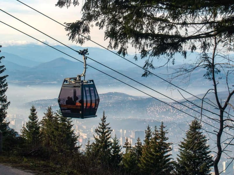 The spirit of the Winter Olympics | Hike along the bobsleigh track - Meeting at Sarajevo City Hall and Starting the Adventure