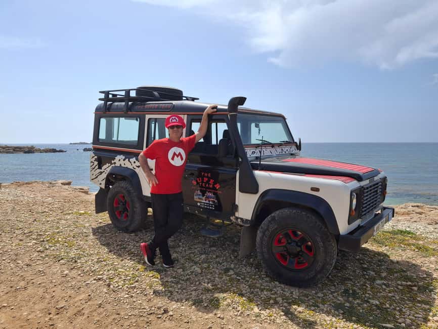 The Super Team : Akamas & Avakas Jeep Safari from Paphos - Exploring Avakas Gorge: Walking Through Limestone Cliffs