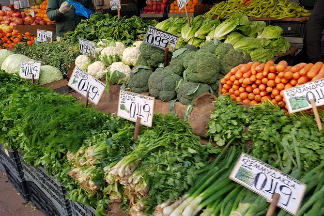 The Vegetarian food tasting tour - Meeting Point and Tour Logistics in Athens