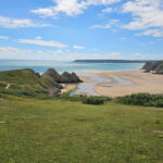 Three cliffs bay circular walk - Gower Peninsula - Exploring the Historic Penmaen Castle
