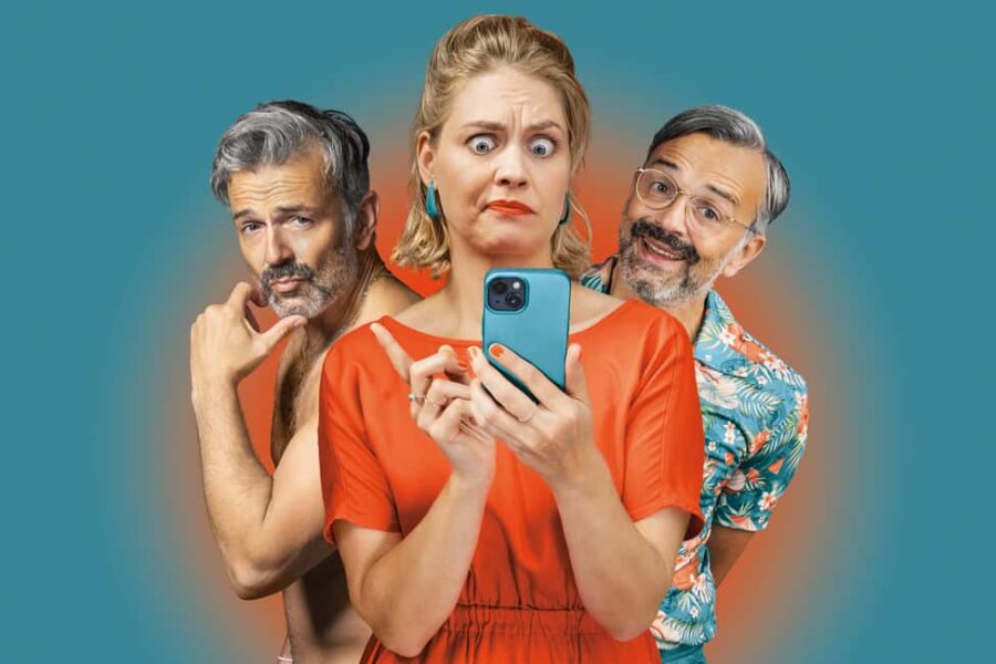 Ticket for the dating comedy "Match me if you can" at the COMÖDIE Dresden - Overview of the Comedy "Match me if you can"