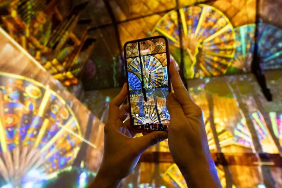 Ticket for the FLOW light show in Zurich - The Unmissable Setting: Wasserkirche in Zurich