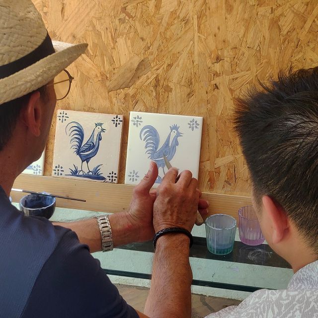 Tile painting workshop in the Algarve - The Silves Location: An Authentic Algarve Setting