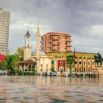 Tirana: Aerial Drone Video Tour - The Route and Stops in Detail