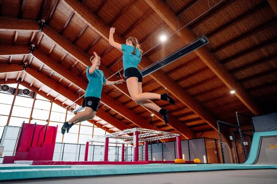 Tirol: Zahmer Kaiser Trampolinpark - The Spacious and Varied Trampoline Hall