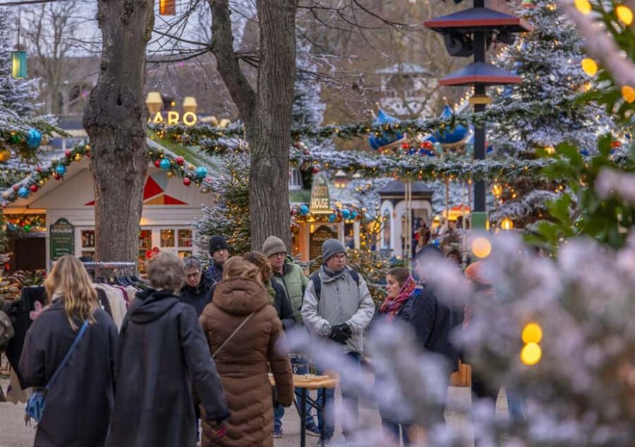 Tivoli Gardens Christmas Season Entry Ticket - The Festive Setting of Tivoli Gardens