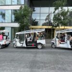 Tour en tuk-tuk electrico por MADRID MODERNO - Historic Landmarks: Basilica, Toledo Gate, and Neptune Fountain