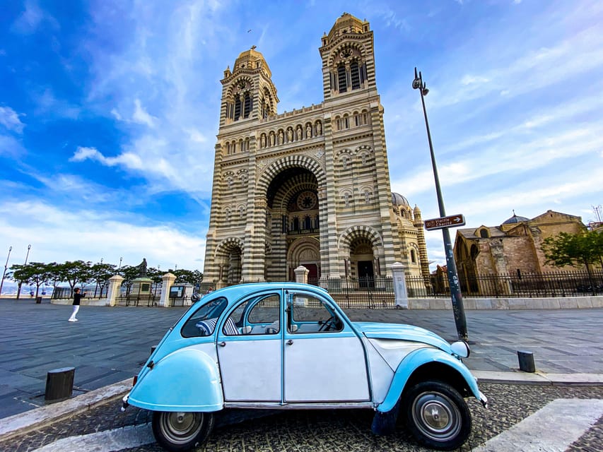 Tour of Marseille by private vintage Citroen - Starting Point at Marseille’s Old Port