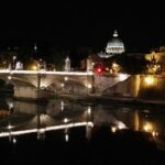 Tour of Rome by Night - Walking Down the Spanish Steps in the Evening