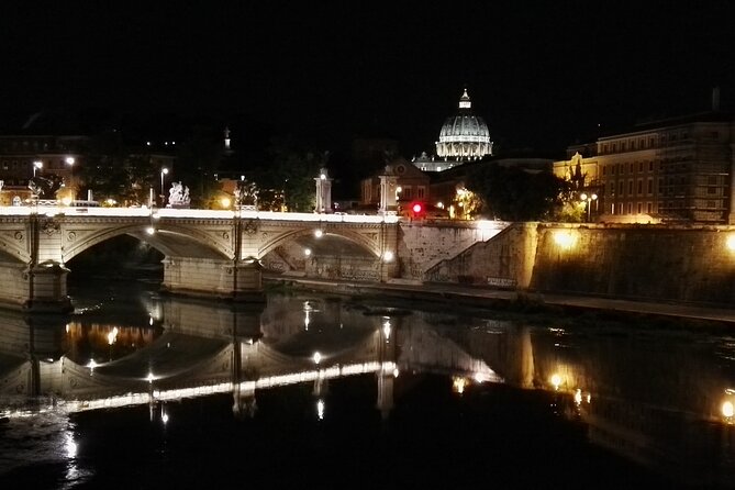 Tour of Rome by Night - Walking Down the Spanish Steps in the Evening