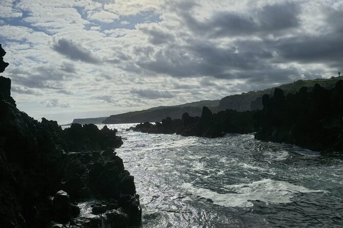 Tour of the coast of Terceira Island - Exploring the Scenic Escaleras Beach and Lajes Seafront