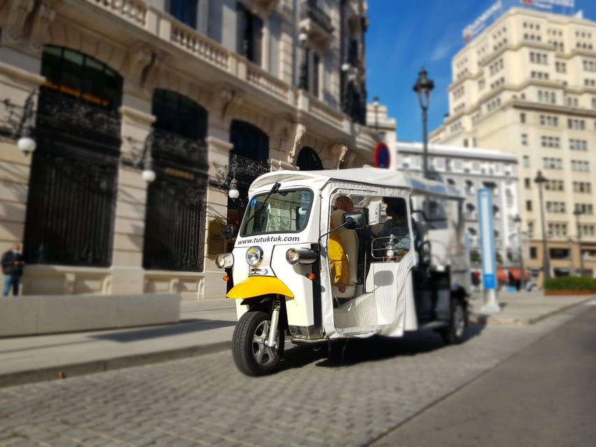 Tour with Private guide in Tuk Tuk through Madrid Torero - Exploring Madrid’s Cultural and Historical Districts