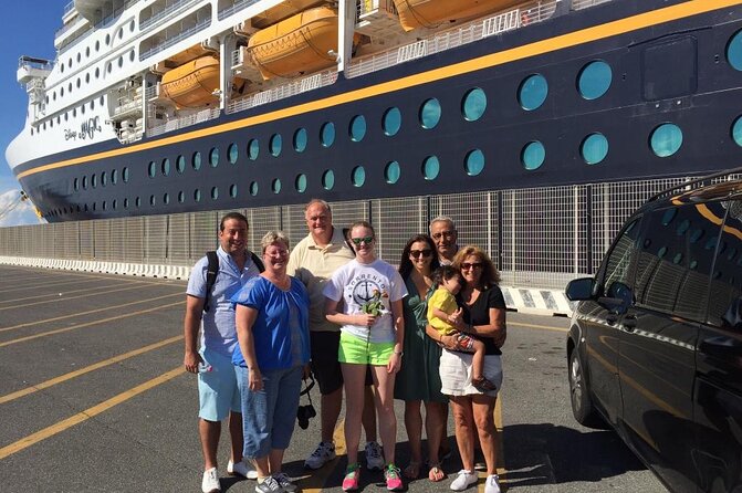 Transfer Civitavecchia port to Rome - Personalized Pickup Outside the Cruise Ship at Civitavecchia Port