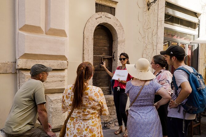 Trevi Fountain Underground Small Group Tour: the full story - Visible Aqueducts and Hidden Doors at Acquedotto Vergine
