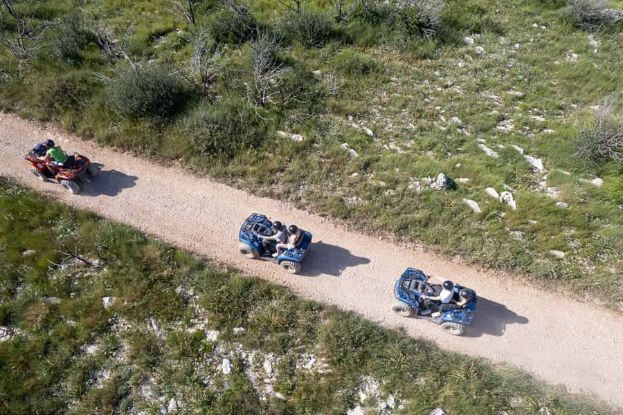 Trogir, edno: iovo Island 100% Off-Road Quad ATV Tour - Age Restrictions and Practical Tips for Participants