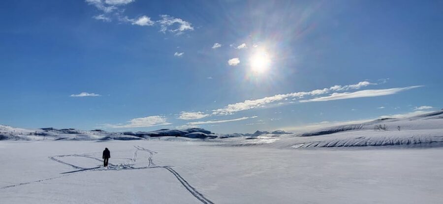 Tromsø: Ice Fishing and Snowshoe Hiking with a Local Guide - Tromsø’s Scenic Drive to the Frozen Lake
