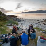 Tromsø: Midnight Sun with Campfire in the wilderness - Scenic Drive to the Arctic Wilderness and Fjord Views