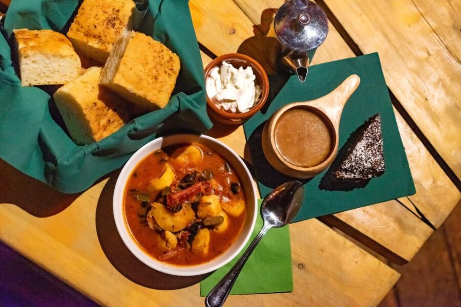 Tromsø: Puppy Training at the Husky Kennel with Lunch - The Delicious Norwegian Lunch & Cozy Atmosphere