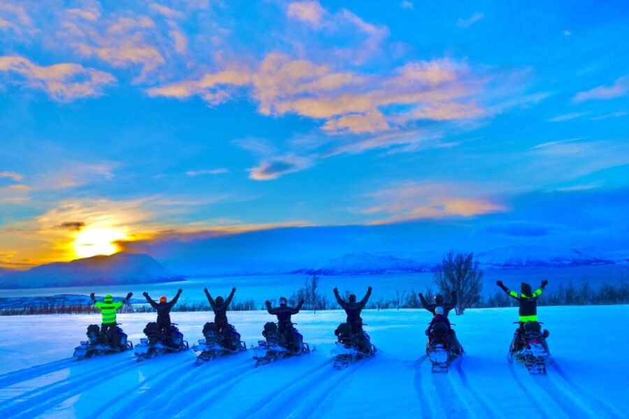 Tromsø: Snowmobile Safari with Aurora Crystal Lavvo Stay - The Aurora Wonderland Basecamp and Scenic Views