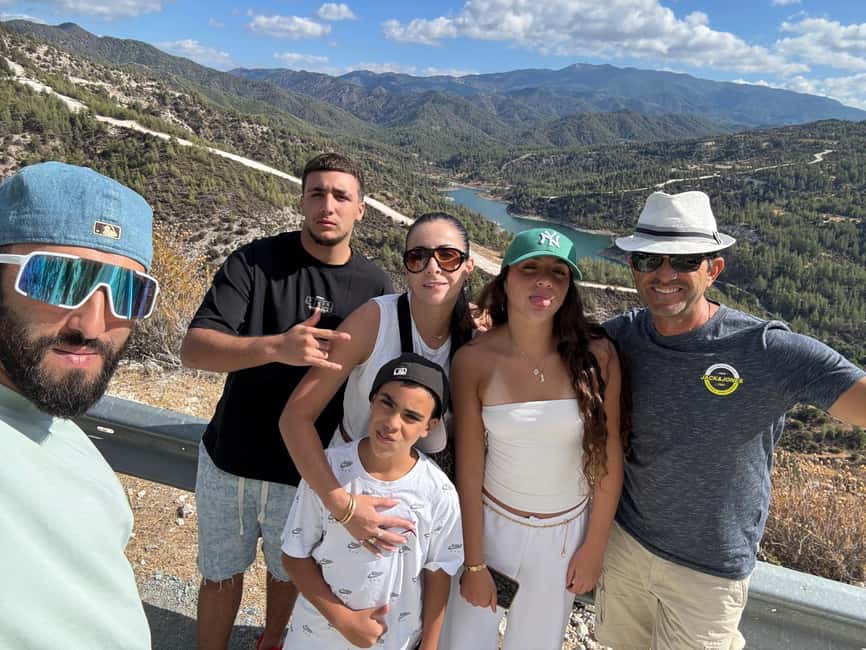 Troodos from Paphos: A day trip to the villages and mountains of Troodos. - From the Asprokremmos Reservoir to the Troodos Waterfall