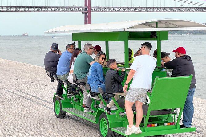 Tropical BeerBike in Tejo River Lisbon - Meeting Point and Booking Details in Lisbon