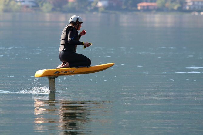 Try Efoil on Lake Como - Try the New Trend - How the Efoil Session Unfolds