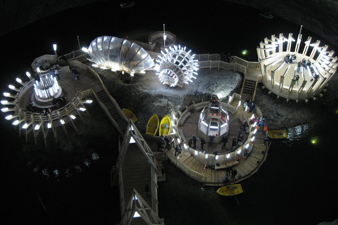 Turda salt mine (4h, from Cluj) - The Highlights Inside the Salt Mine