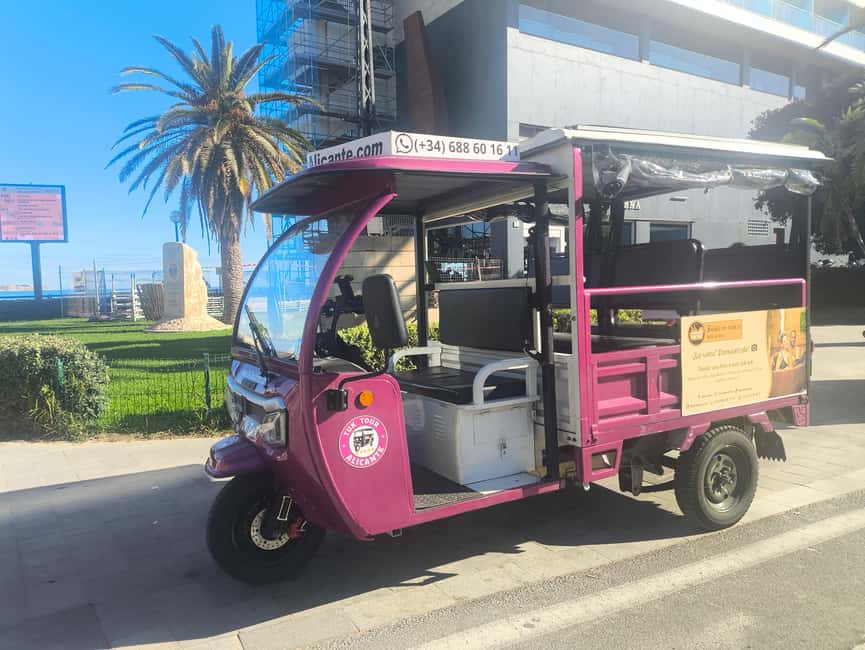 Turituk: a visit to Alicante - Summing Up the Alicante Tuk-Tuk Tour in One Hour