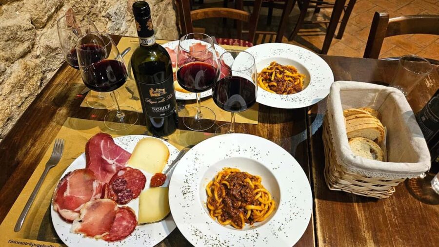 Tuscany Wines & Lunch: Montepulciano & Montalcino Experience - Food and Wine Pairings: Authentic Tuscan Flavors