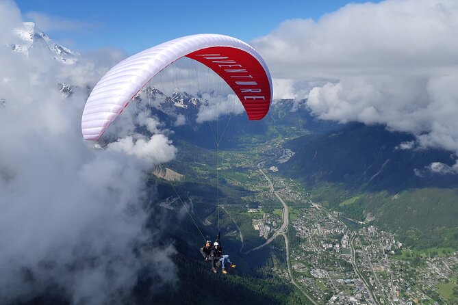 Two-seater paragliding flight in Chamonix - Launching from Planpraz: The Perfect Spot for Aerial Views