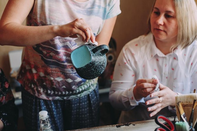 Typical Pottery Experience with local Artisans in Catania - Working with the Pottery Wheel in Catanias Art Studio