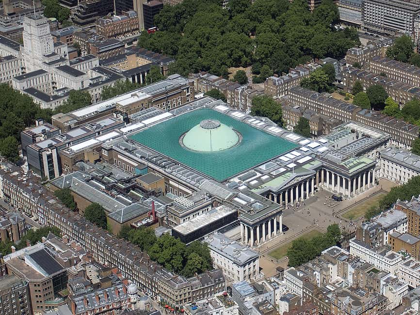 Unveil the Rosetta Stone, Parthenon at British Museum - Entering the British Museum and Its Spectacular Ceiling