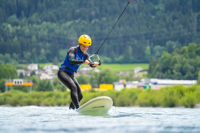 UP STREAM SURFING - The new way of surfing a river - Location and Meeting Point in Innsbruck